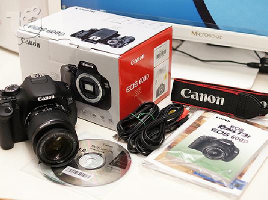 PoulaTo: Canon EOS 600D Digital SLR + 18 έως 55 είναι 55 με 250 + II Είναι ΙΙ κιτ φακού